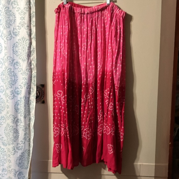 Women’s vintage Just Cruising boho skirt. Size M/L. Draw string for fitting. - Picture 3 of 4